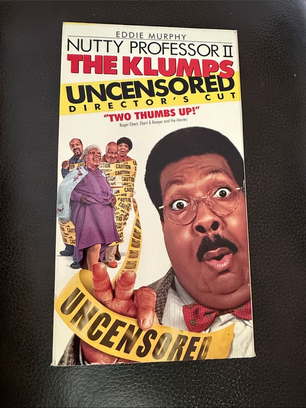 Nutty Professor II: The Klumps Uncensored VHS - Eddie Murphy